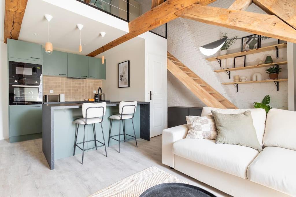 L'Elegant - Appartement Fonctionnel Plein-Centre De Douai Zewnętrze zdjęcie